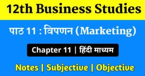 Read more about the article Business studies class 12 chapter 11 questions and answers in hindi