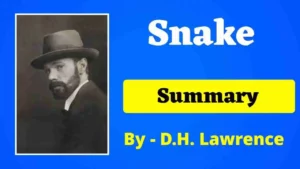 Read more about the article Snake Summary